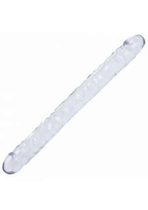 Doc Johnson Jelly Dildo "Double Dong" (tranzperent)