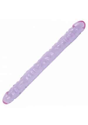 Doc Johnson Jelly Dildo "Double Dong" (Lila)