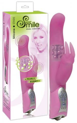 Smile Pearly Bunny Pink Vibrator