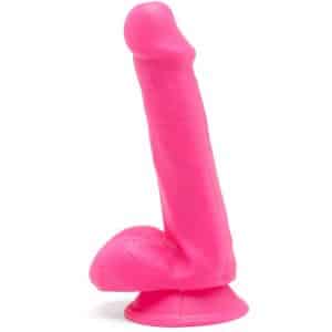 Dildo "Happy Dicks with Balls" Pink (15cm)