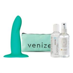 Venize Deal Dildo "Limba Flex" S (Carribean Blue)