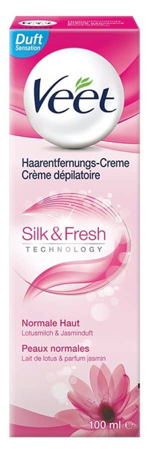 VEET Haarentfernungs-Creme Silk & Fresh fuer normale Haut