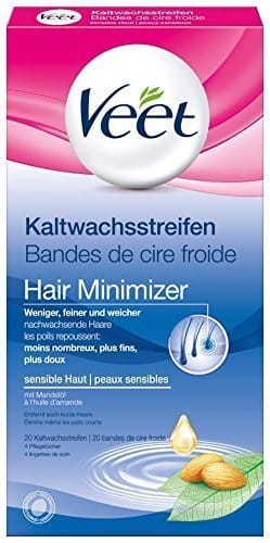 VEET Kaltwachsstreifen fuer sensible Haut