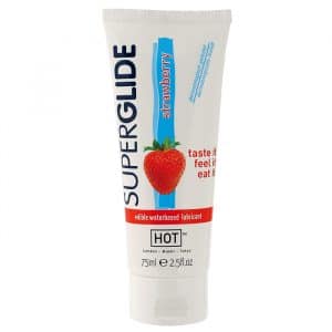 Edibles Superglide Lube Strawberry (75ml)