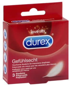 Durex gefühlsecht 3er