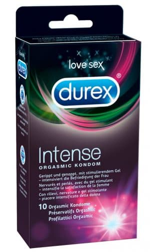 Durex "Intense Orgasmic" Kondome (10 Stück)