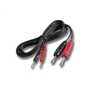 Mystim Adapterkabel - 2 mm zu 4 mm Bananen Stecker