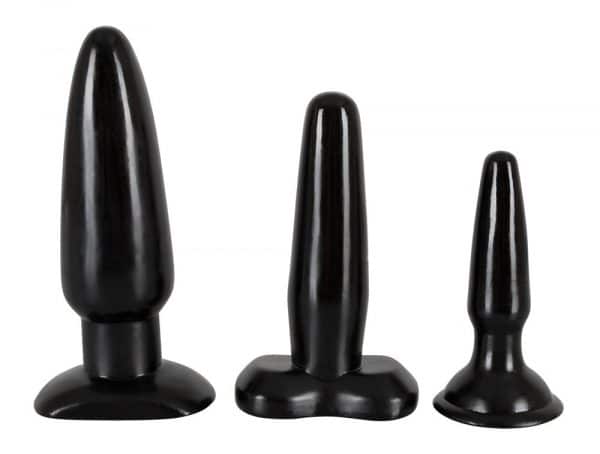 Set "Liquorice Dip" Buttplugs