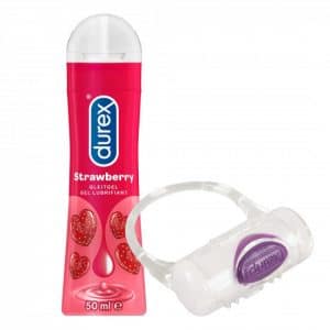 Durex Vorteilspaket mit Vibro Penisring & Gleitgel