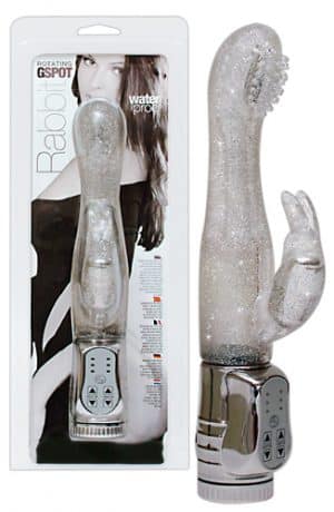 Rotating G-Spot Rabbit (silber)