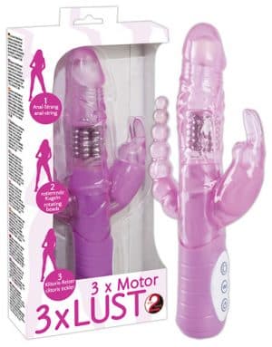 Vibrator "3 x Motor & 3 x Lust"