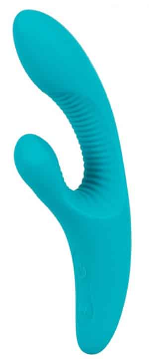 Javida Vibrator mit Klitorisreizer