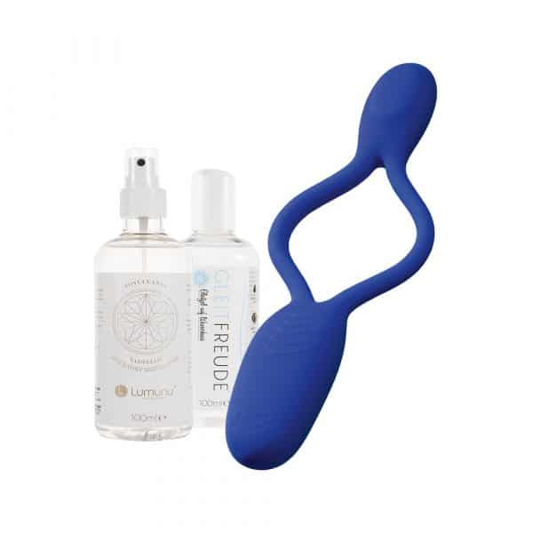 BeauMents Partnervibrator "Flexxio" Special Deal (blau)