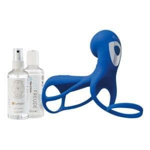BeauMents Paarvibrator "Twosome Fun" Special Deal (blau)