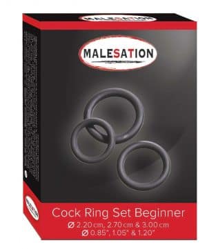 MALESATION Cock Ring Set Beginner (¯ 2