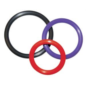 Triple Rings Multicolor 3Pcs