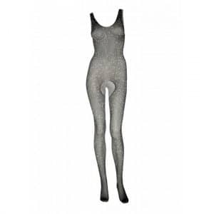 Glitzer Catsuit Ouvert (OS)