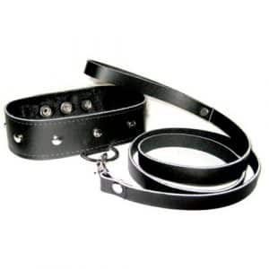 Sportsheets - Leather Collar & Leash Set