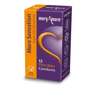 MoreAmore - Condom Thin Skin (12 pcs)