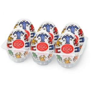 Tenga - Keith Haring Egg Dance (6 Pieces)