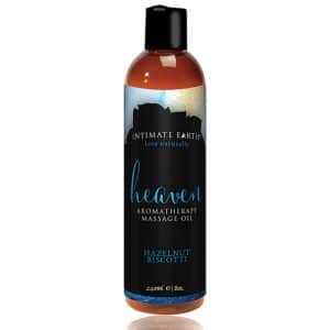 Intimate Earth - Massage Oil Heaven Hazelnut Biscotti (240 ml)