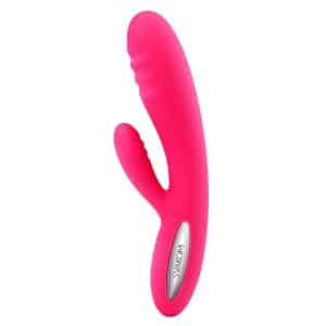 Svakom - Adonis Rabbit Vibrator Plum Red