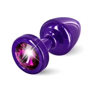 Diogol - Anni Butt Plug Round (Lila/ Pink)