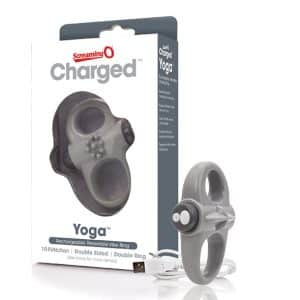 The Screaming O - Charged Yoga Vibe Ring Grey