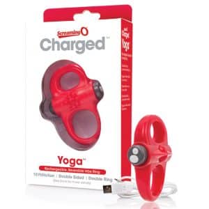 The Screaming O - Charged Yoga Vibe Ring Red