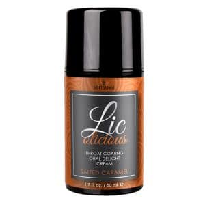 Sensuva - Lic-o-liciousSalted Caramel Oral Delight (50ml)