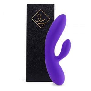 FeelzToys - Lea Rabbit Vibrator Medium Purple (Glitter)