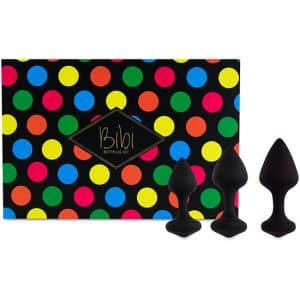 FeelzToys - Bibi Butt Plug Set 3-teilig (Black)