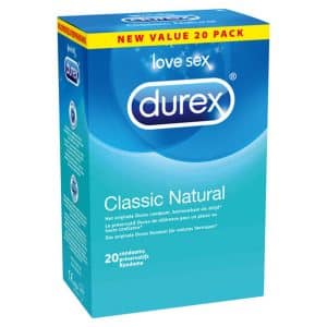 Durex Classic Natural Kondome (20 Stück)