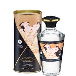 Shunga - Aphrodisiac Warming Oil Vanilla Fetish (100 ml)