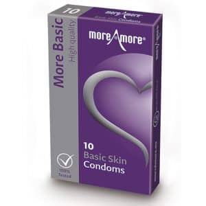 MoreAmore - Kondome "Basic Skin" (10 Stück)