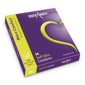 MoreAmore - Condom Soft Skin (36pcs)