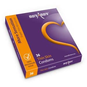 MoreAmore - Condom Thin Skin (36 pcs)