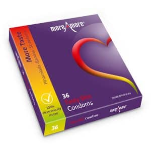 MoreAmore - Condom Tasty Skin (36 pcs)