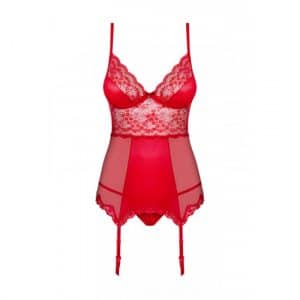 Obsessive - Lovica Corset & Thong Red