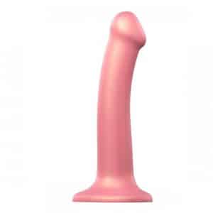 Strap-On-Me - Mono Density Dildo Metallic Shine M