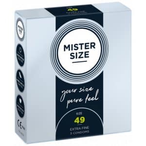 MISTER SIZE extra dünne Kondome 49 mm