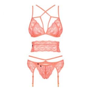 Frivolla Dessous Set korall