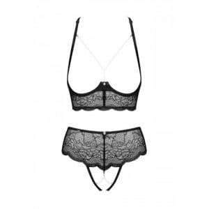 Dessous-Set mit Perlenketten "Pearlove"