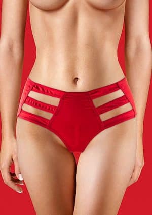 Sexy Bow Vibrating Panty - Red