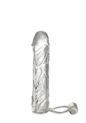 Vibrating Super Sleeve - Clear