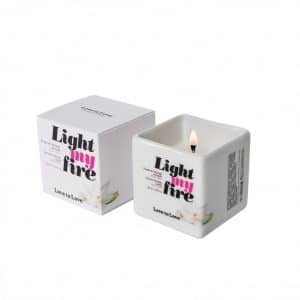 Light my Fire Luscious Massage Candle - Weisser Moschus