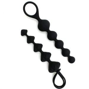 Analkugelkette "Satisfyer Beads" (Black)