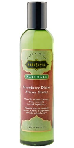 Kamasutra - Naturals Massage oil (Erdbeere)