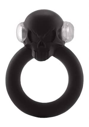 Shadow Skull Cockring- Black