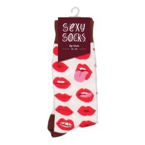 Shots Sexy Socks "Lip Love"